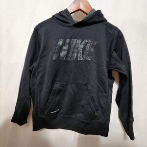 Nike Youth Black Hoodie Therma-Fit Size Youth M